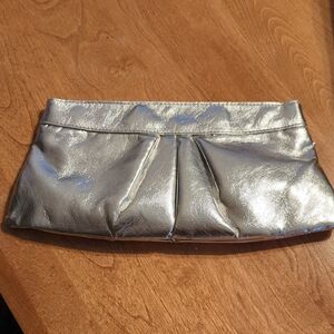 Silver Clutch Bag